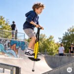 Pogo šokinėjimo lazda vaikams iki 80 kg su plienine konstrukcija – Paveikslėlis 2