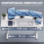 Reguliuojamo aukščio rašomasis stalas su LCD ekranu ir atminties funkcija – Paveikslėlis 6