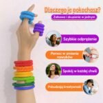 Sensoriniai lankstomi strypeliai 3D, 8 vnt. – Paveikslėlis 3