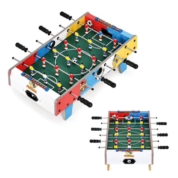 Stalo futbolas 69x35x20 cm su 6 metaliniais strypais
