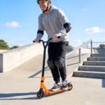 Stunt paspirtukas su aliuminio korpusu ir 360° Y formos vairu – Paveikslėlis 10