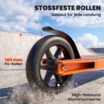 Stunt paspirtukas su aliuminio korpusu ir 360° Y formos vairu – Paveikslėlis 5