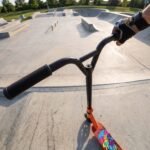 Stunt paspirtukas su aliuminio korpusu ir 360° Y formos vairu – Paveikslėlis 7