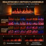 TV spintelė su elektriniu židiniu iki 55 colių televizoriui – Paveikslėlis 4