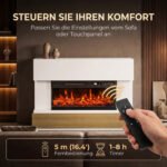 TV spintelė su elektriniu židiniu iki 55 colių televizoriui – Paveikslėlis 7