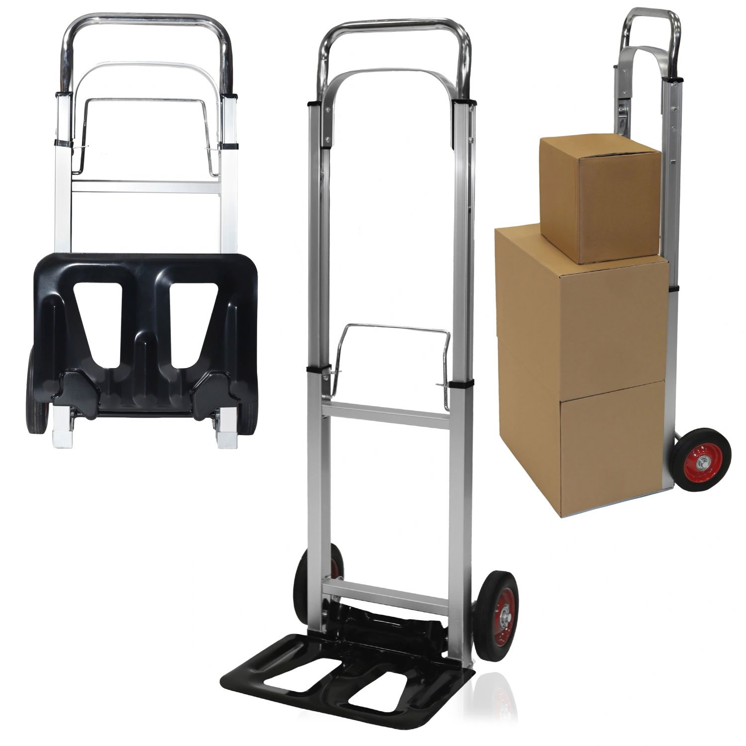 Transportavimo vežimėlis sulankstomas aliumininis 90 kg Transportavimo vežimėlis sulankstomas aliumininis 90 kg
