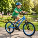 Vaikiškas 20 colių kalnų dviratis su Shimano 7 pavarų sistema (Mėlyna) – Paveikslėlis 2