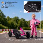 Vaikiškas elektrinis kartingas su 12V varikliais ir reguliuojama sėdyne – Paveikslėlis 3