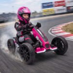 Vaikiškas elektrinis kartingas su 12V varikliais ir reguliuojama sėdyne – Paveikslėlis 8
