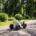 Vaikiškas elektrinis keturratis su ličio akumuliatoriumi ir 2 km/h greičiu – Paveikslėlis 9