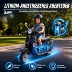 Vaikiškas elektrinis motoroleris Vespa PX150 su ličio akumuliatoriumi ir ratukais – Paveikslėlis 6