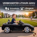 Vaikiškas elektromobilis su nuotolinio valdymo pulteliu ir ličio akumuliatoriumi – Paveikslėlis 5