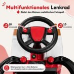 Vaikiškas paspirtukas 3-in-1 su stūmimo rankena (Raudona) – Paveikslėlis 5
