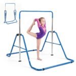 Vaikiškas reguliuojamo aukščio gimnastikos skersinis (Mėlyna)
