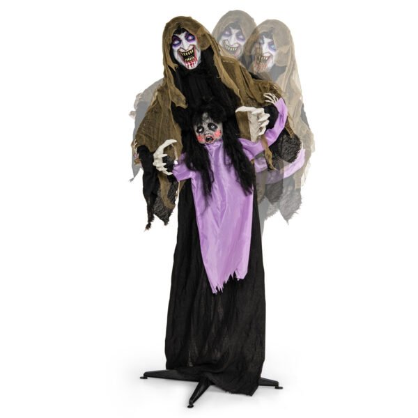 Vampyro su vaiku dekoracija 160 cm Helovino šventei (Įvairiaspalvė)