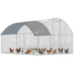 Vištidės voljeras su stogu, 2,8 x 3,4 x 1,9 m – Paveikslėlis 7