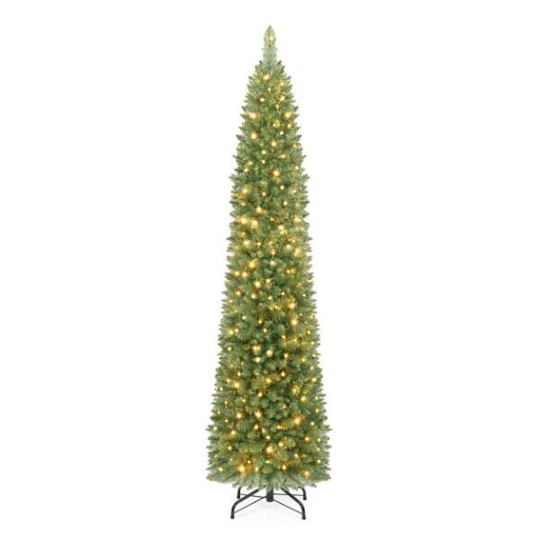 Dirbtinė eglutė su LED lemputėmis 183 cm (Žalia)